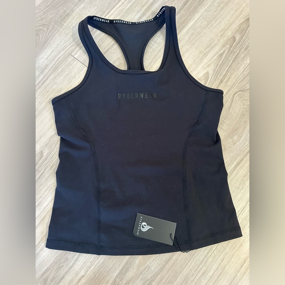 Ryderwear Midnight Black Athletic Tank